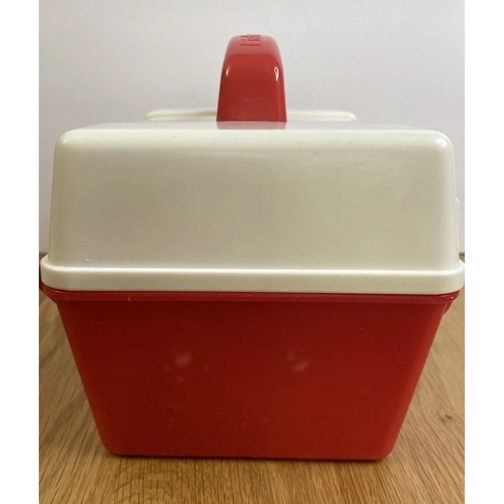 Vintage 1991 Fisher Price Baby's First Sewing‎ Box Kit Preschool Activity Toy